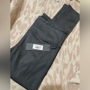 Mono B Foil Snake Print Legging